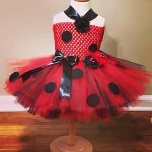 Ladybug tutu dress